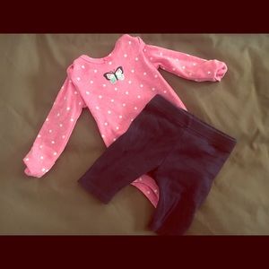 Butterfly Body Suit with Pants